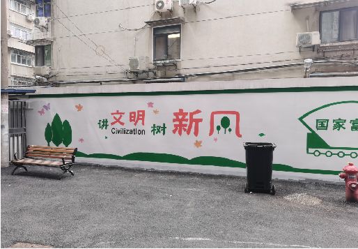 都江堰社区墙绘